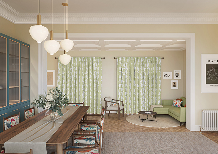 Construct, Grass Green - Made to Measure Curtains - Image 15